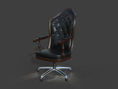 Sillón de oficina 30 Modelo 3D