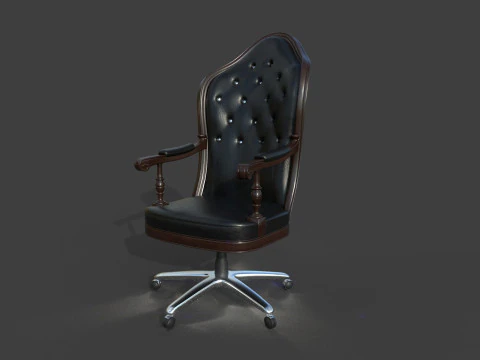 Office Armchair 30 3D Model