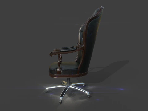 Office Armchair 30 3D Model