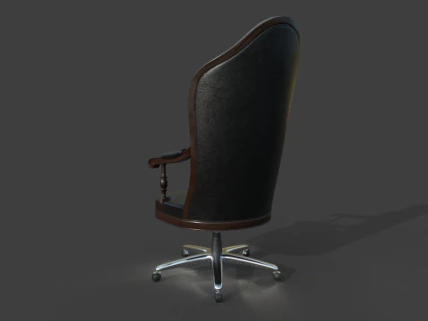 Office Armchair 30 3D Model