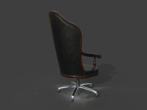 Office Armchair 30 3D Model