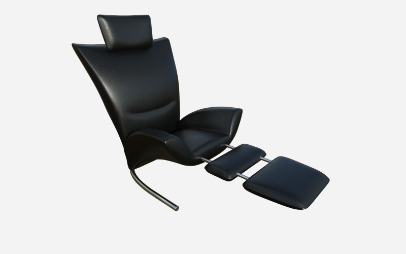 Sillón de oficina 27 Modelo 3D .c4d .max .obj .3ds .fbx .stl .blend