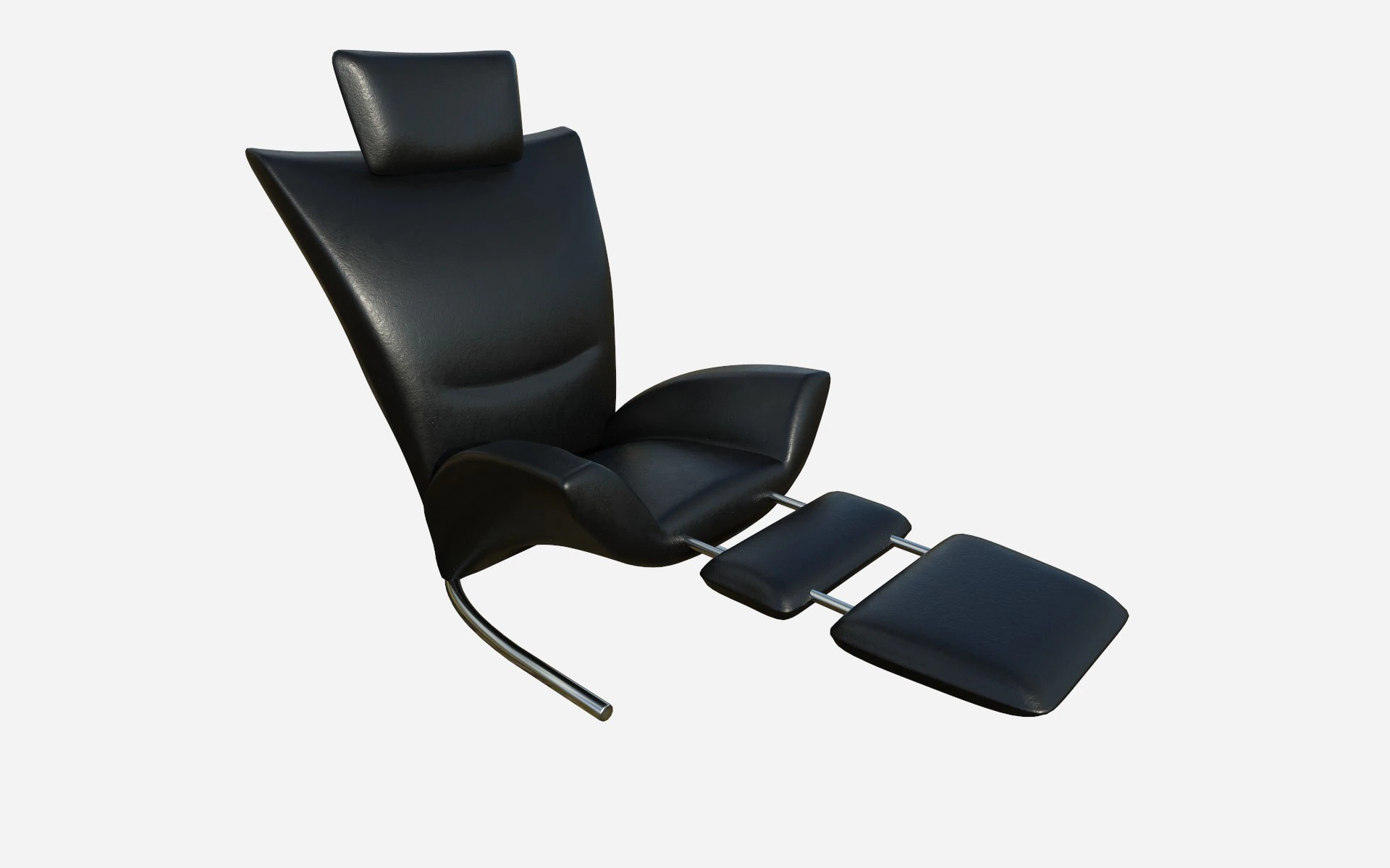 Office Armchair 27 3D Model .c4d .max .obj .3ds .fbx .stl .blend