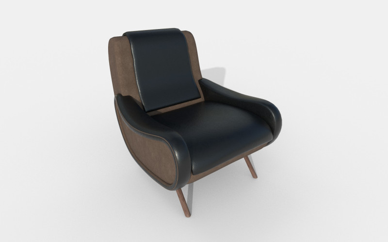 Sillón de oficina 26 Modelo 3D .c4d .max .obj .3ds .fbx .stl .blend