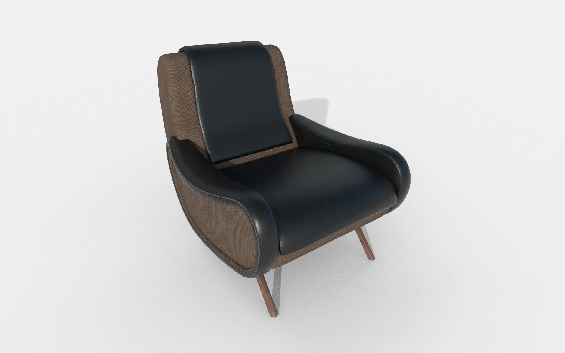 Office Armchair 26 3D Model .c4d .max .obj .3ds .fbx .stl .blend