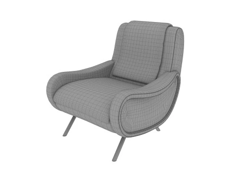 Office Armchair 26 3D Model