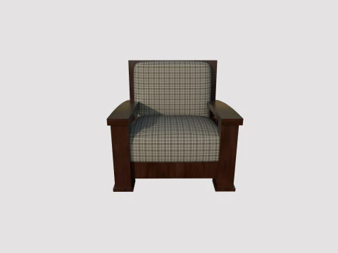 Office Armchair 24 3D Model