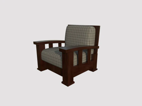 Office Armchair 24 3D Model
