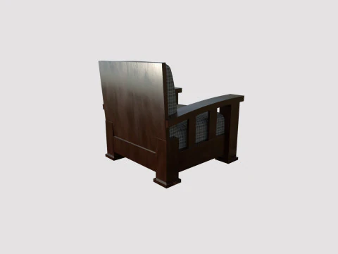 Office Armchair 24 3D Model