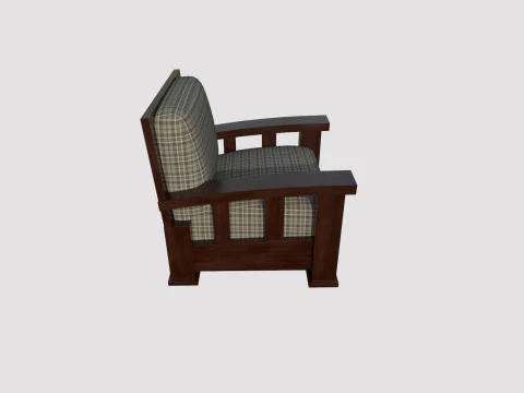Office Armchair 24 3D Model