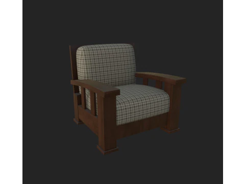 Office Armchair 24 3D Model