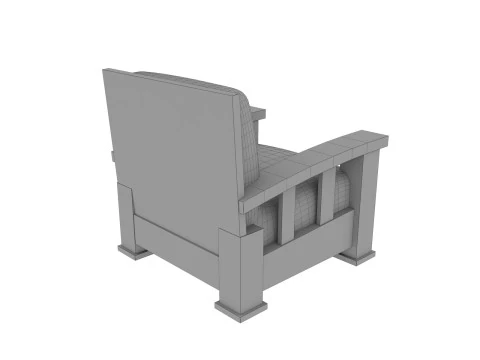 Office Armchair 24 3D Model