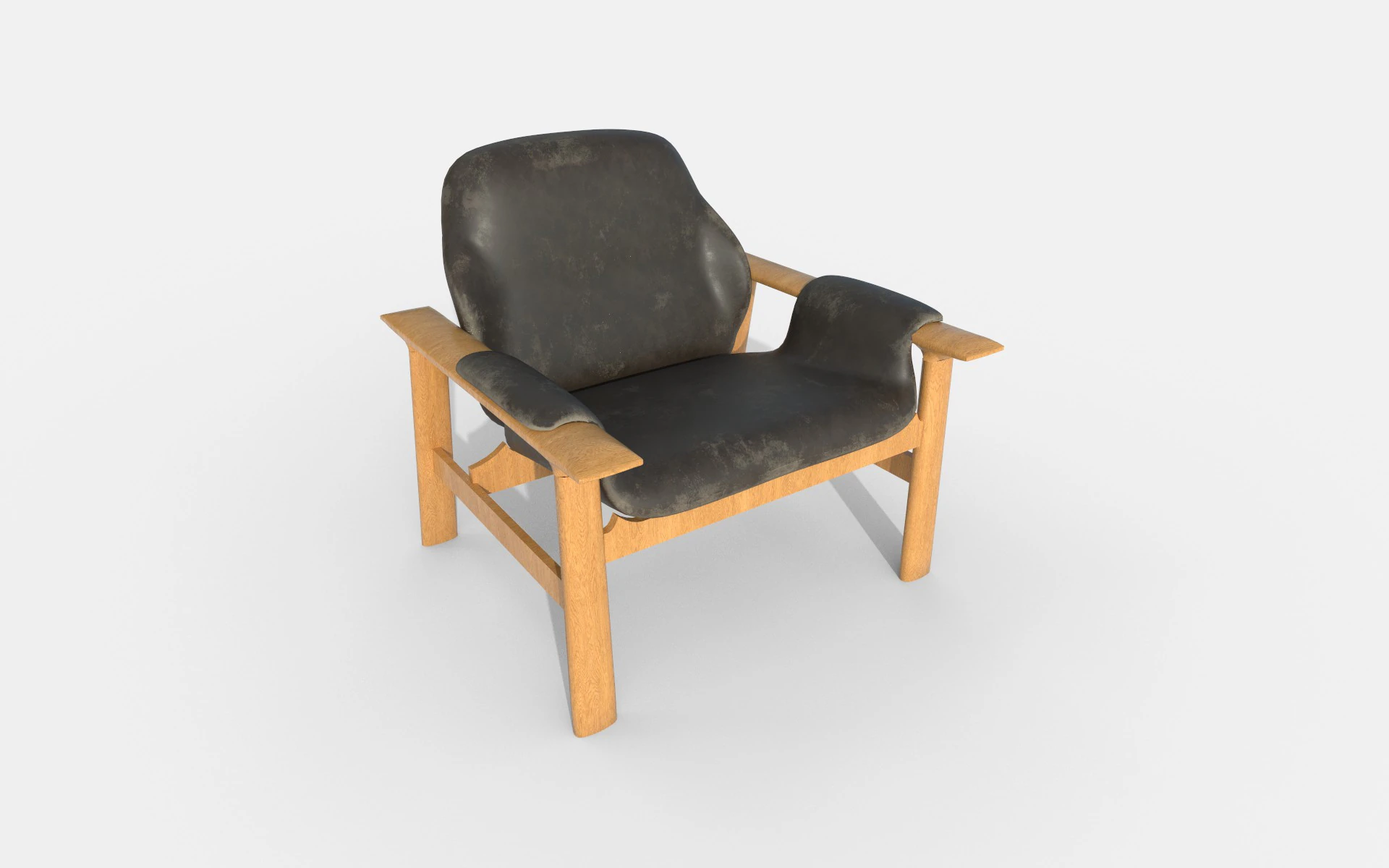 Office Armchair 23 3D Model .c4d .max .obj .3ds .fbx .stl .blend 