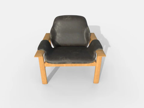 Office Armchair 23 3D Model