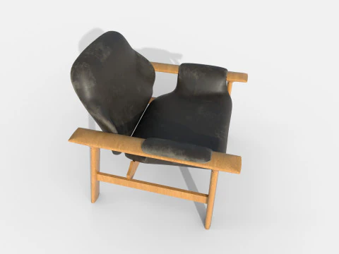 Office Armchair 23 3D Model
