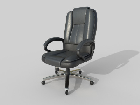 オフィスアームチェア 21 3Dモデル
