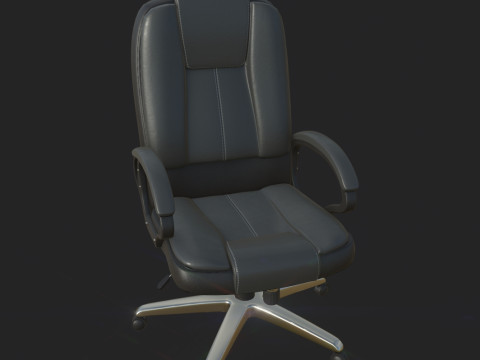 オフィスアームチェア 21 3Dモデル
