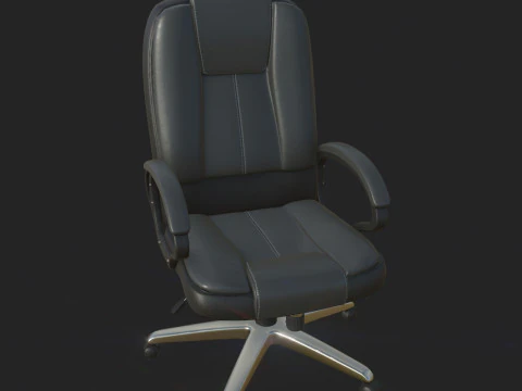 Office Armchair 21 3D Model