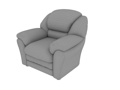 Office Armchair 20 3D Model