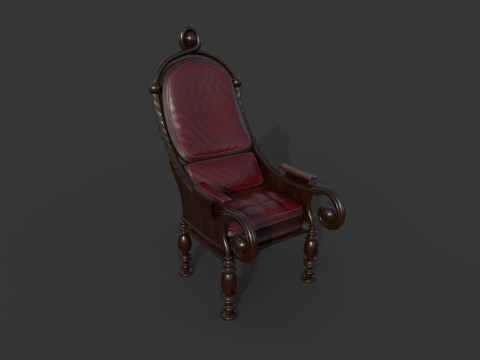 Kursi Kantor 19 Model 3D