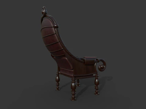 Office Armchair 19 3D Model