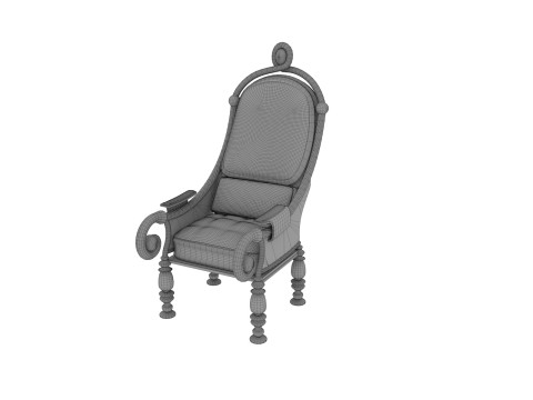 Kursi Kantor 19 Model 3D