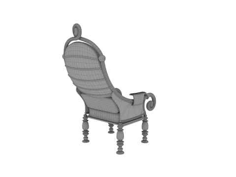 Kursi Kantor 19 Model 3D