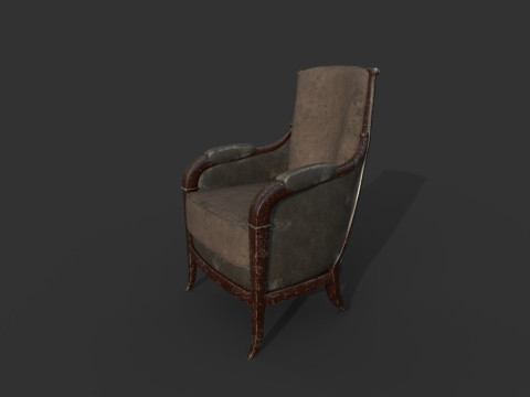 Kursi Kantor 18 Model 3D