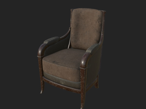 Kursi Kantor 18 Model 3D