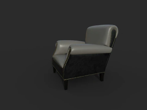 Office Armchair 17 3D Model