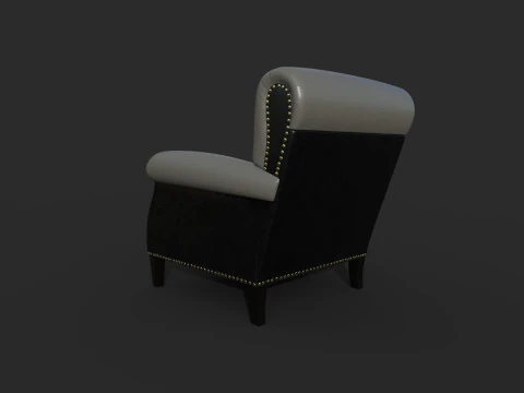 Office Armchair 17 3D Model