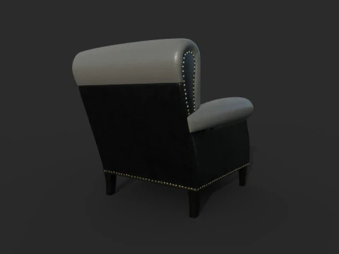 Office Armchair 17 3D Model