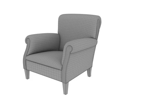 Office Armchair 17 3D Model