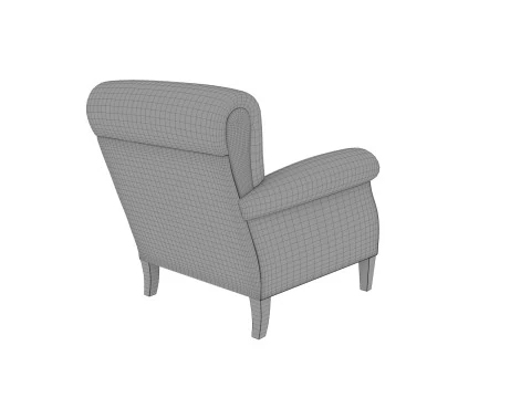 Office Armchair 17 3D Model