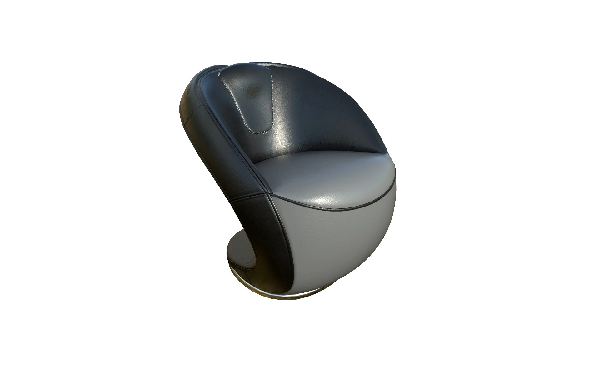 Armchair 14 3D Model .c4d .max .obj .3ds .fbx .stl .blend 