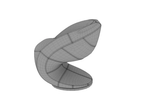 Armchair 14 3D Model