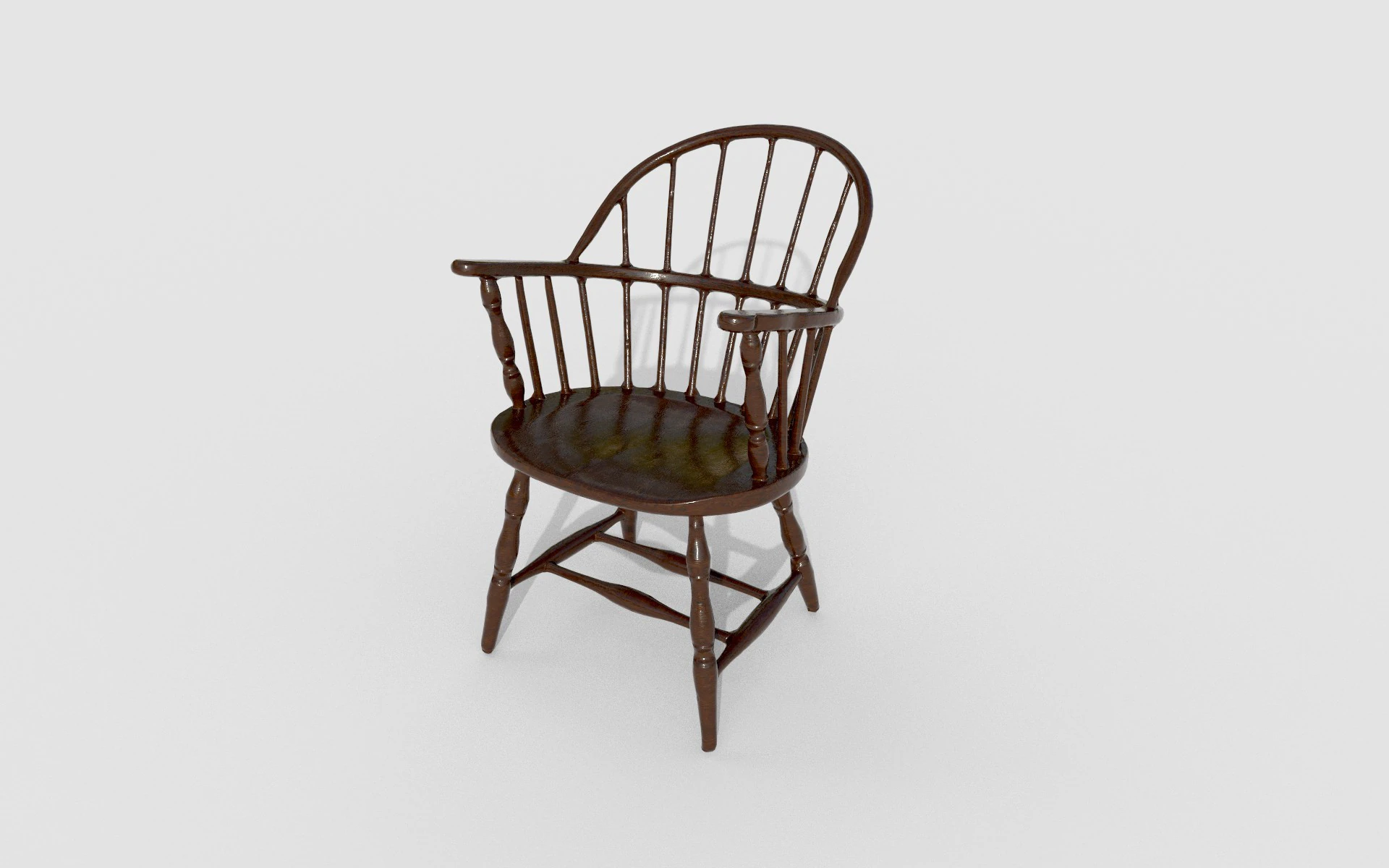 Armchair 11 3D Model .c4d .max .obj .3ds .fbx .stl .blend 