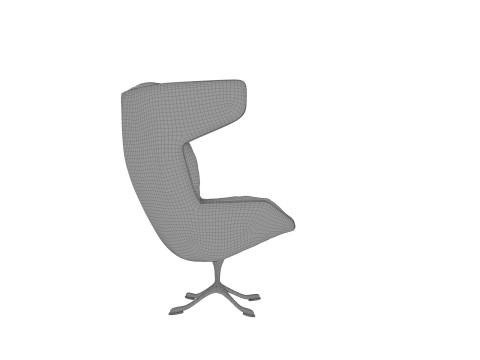 Крісло 38 3D Модель