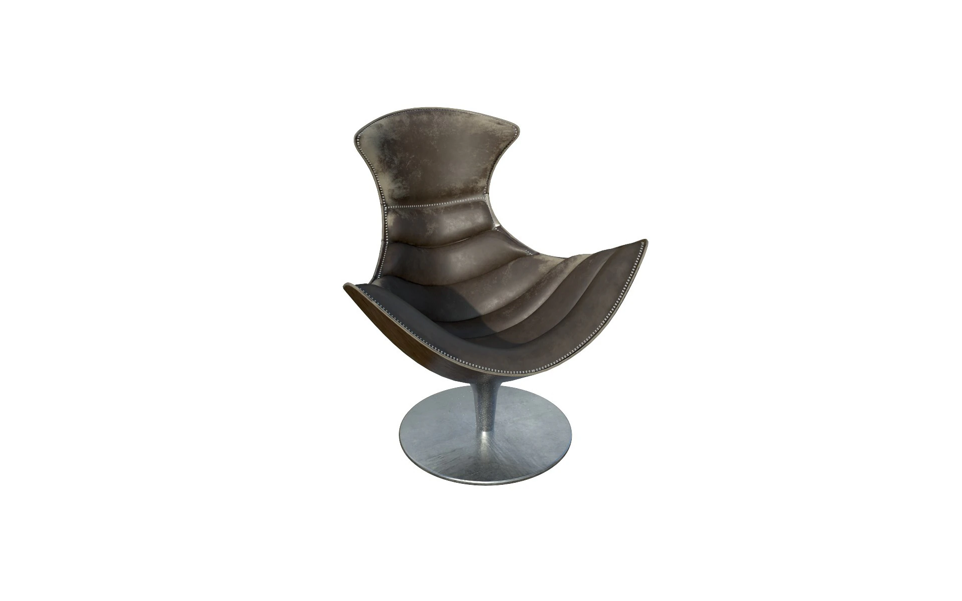 Armchair 36 3D Model .c4d .max .obj .3ds .fbx .stl .blend 