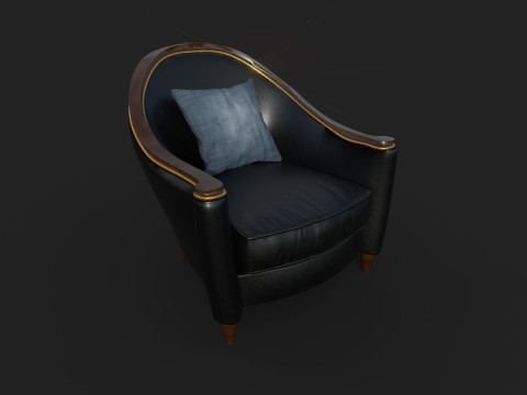 Poltrona 32 Modello 3D