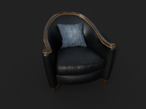 Poltrona 32 Modello 3D