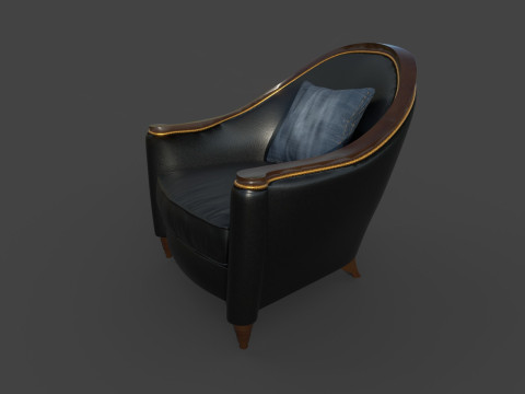 Poltrona 32 Modello 3D