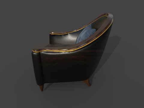 Poltrona 32 Modello 3D