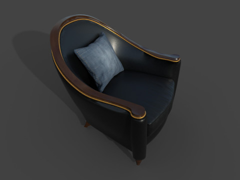 Poltrona 32 Modello 3D