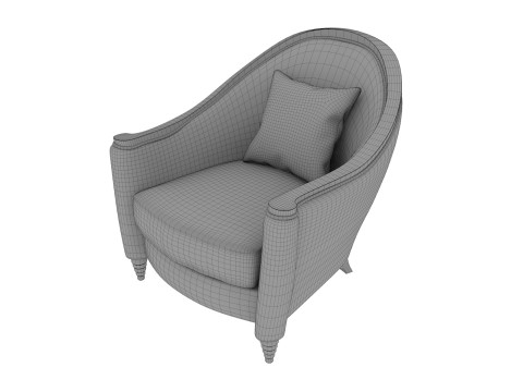 Poltrona 32 Modello 3D