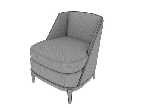 扶手椅 41 3D 模型