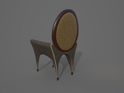 Kursi berlengan 47 Model 3D