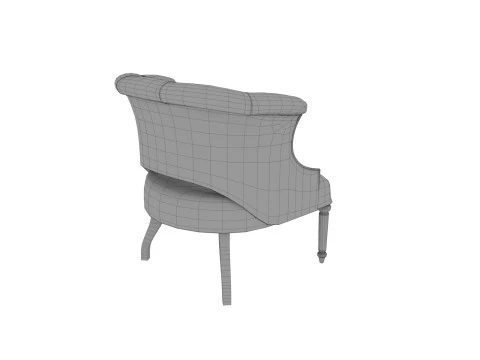 Armchair 51 3D Model