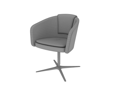 Крісло 52 3D Модель