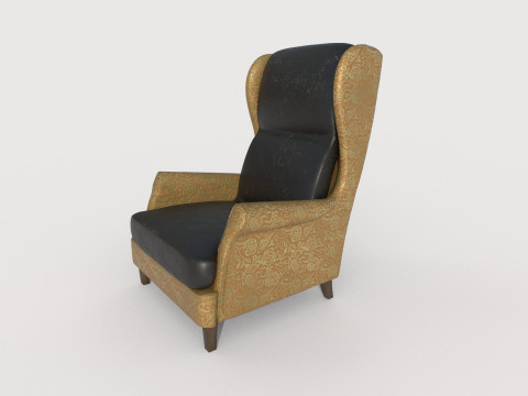 Kursi berlengan 53 Model 3D